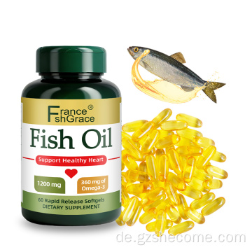 Shecome Fischöl-Kapseln unterstützen das Herz mit Omega 3